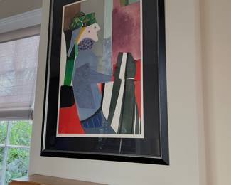 large max papart (french) cubist lithograph (signed/numbered)
