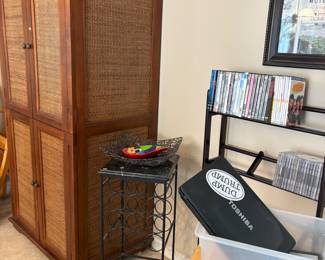 Entertainment Center/Bar Width 35”, Height 72”, Depth 25” . $150