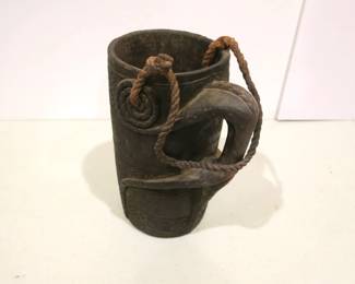 Early 19th C. Tibetan Yak Milk Bucket