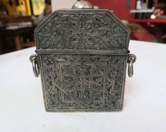 Tibetan Silver Gau Box
