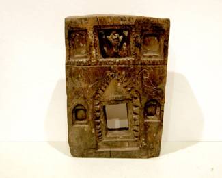 18th C. Traditional Indian Jharokha Altar Niche Frame