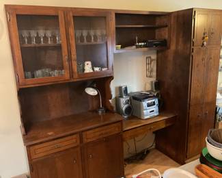 Very large 3 piece Cabinet/Desk Cabinetry 