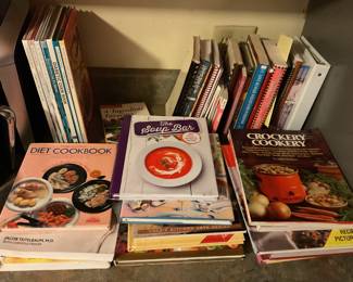Collection of cookbooks