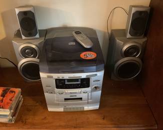 Audiovox 5cd changer stereo system