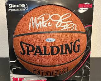 Magic Johnson signed basketball
