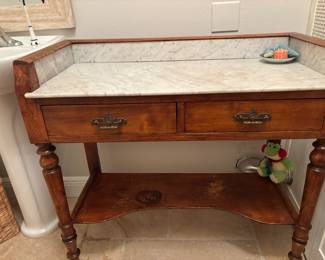 $400, Antique Swiss dry sink. Handcrafted. 