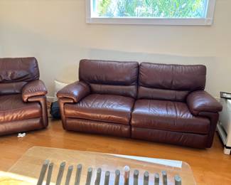 $600, Motorized reclining couch set with chair. $500 for couch only. 