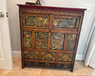 $300, New Delhi Indian Cabinet. Authentic