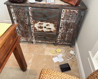 $300, Chic storage chest. 
