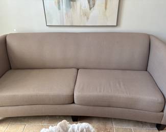 $400 for two boothbay grey modern couches. They are identical, and the other image is of the other couch. 