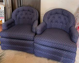matching small upholstered chairs