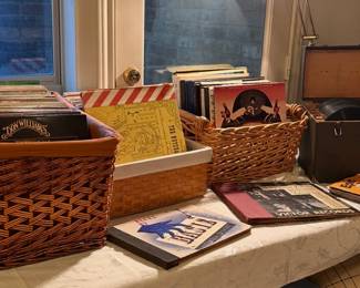 albums, vinyl, vintage, RCA VICTOR, swing, jazz, more