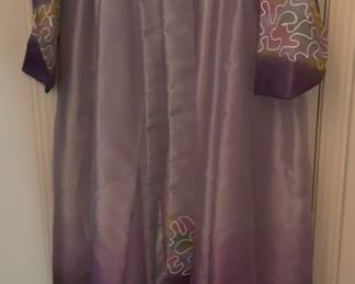 traditional HANFU dress with shades of purple