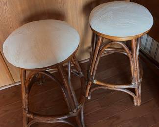 rattan bar stools