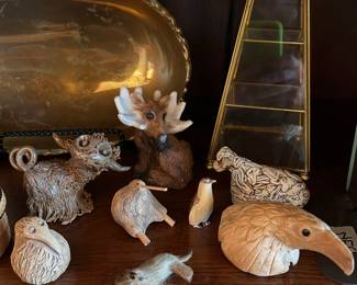 unique small items from around the world throughout this lovely home