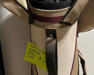 girls starter set of golf clubs