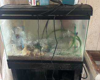 Fish aquarium and supplies
