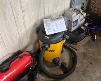 Shop Vac and Air Compressors
