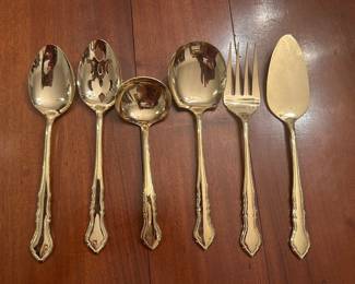 Gold Plated Hostess Set