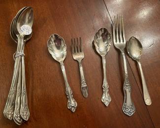 Silverplate flatware