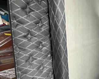 Full size pillow, top mattress, and boxspring