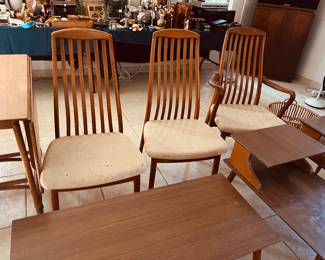 3 MCM chairs