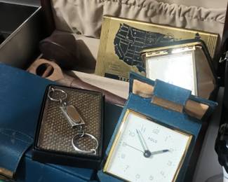 Vintage clocks, etc..