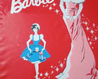 Vintage Barbie case full 