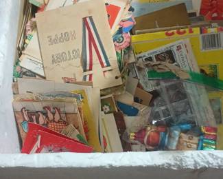 Antique Holliday and Event cards collection 30's-40's. Beautiful art!