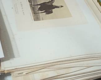 Antique French Prints 1870's