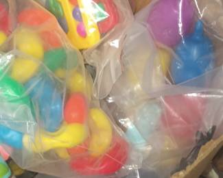 Vintage plastic toys