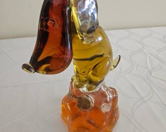 Rare Murano glass decanter