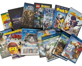 Mixed Lot of DVDs  Blue Ray Discs 