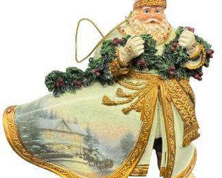 NEW Thomas Kinkade Old World Santa Set 