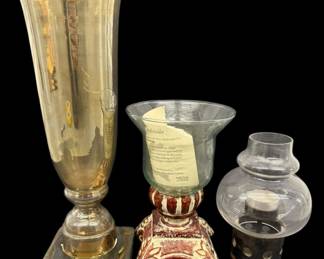 Unique Glass Candle Holders 