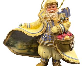 NEW Thomas Kinkade Old World Santa Set 