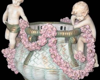 Austrian Art Nouveau Putti Jardiniere AU 