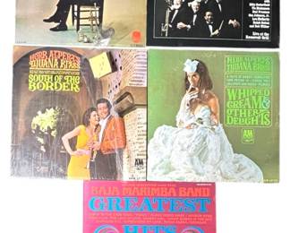 Herb Alpert Lounge LPs  5 Albums 