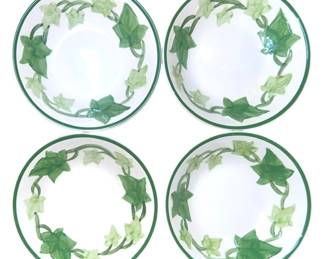 Franciscan Ivy BreadButter Plate USA Set4 