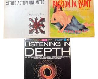 Vintage Stereo Demo LPs RCA Columbia 3pc 