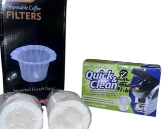 Keurig Coffee Filters Cleaning Cups 