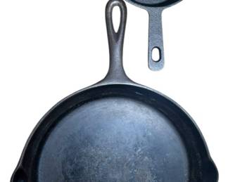 Cast Iron Skillets 6  8 Mixed Brands 