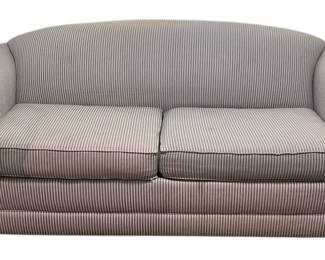 Striped Sleeper Sofa Full PullOut Bed 