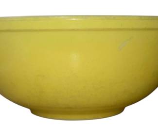 Vintage Pyrex Primary Yellow Mixing Bowl 