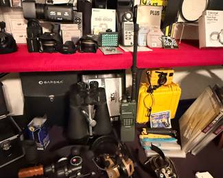 Harris Falcon III Radio with accessories, instructions, and original case