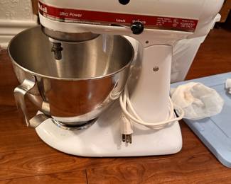 KitchenAid Mixer with Attachments