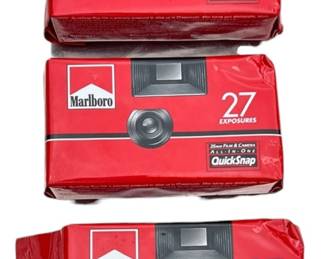 Vintage Marlboro 35mm Film Camera 