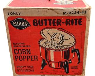 Mirro ButterRite Electric Corn Popper 