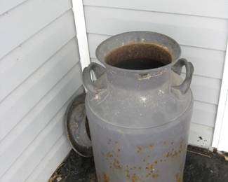 Milk Can with Lid