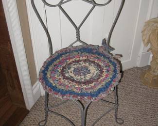 Antique Ice Cream Parlor Chair